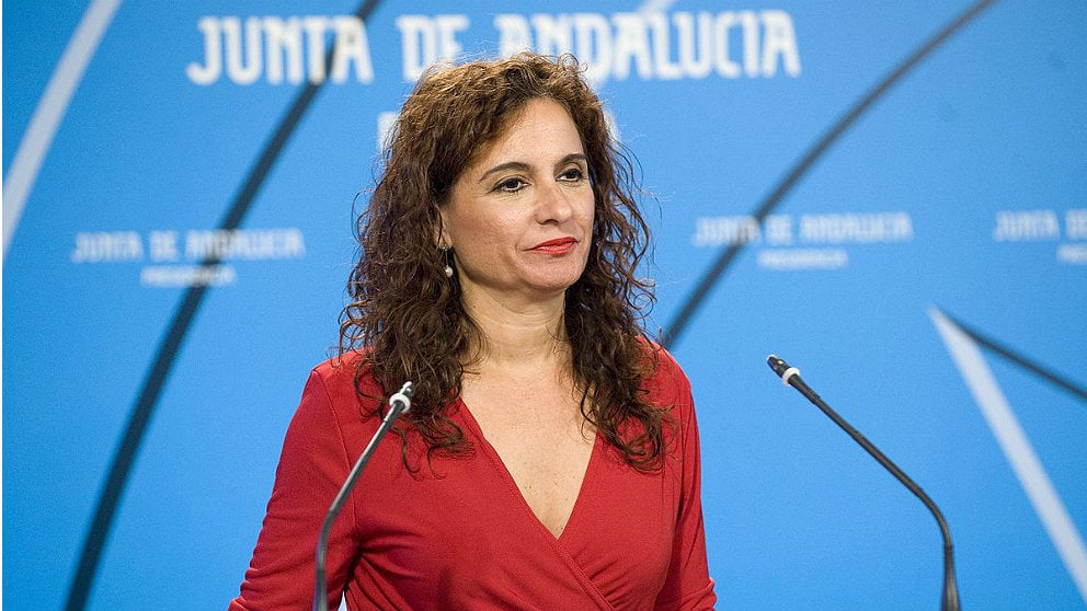 María Jesús Montero fue consejera de Hacienda de la Junta de Andalucía.