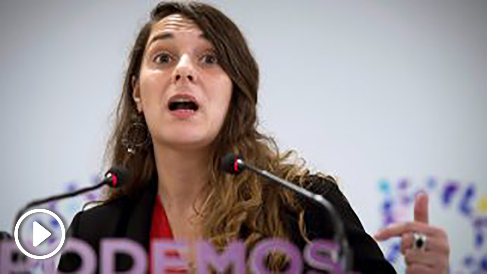 Noelia Vera, coportavoz de Podemos. (Foto: EFE)