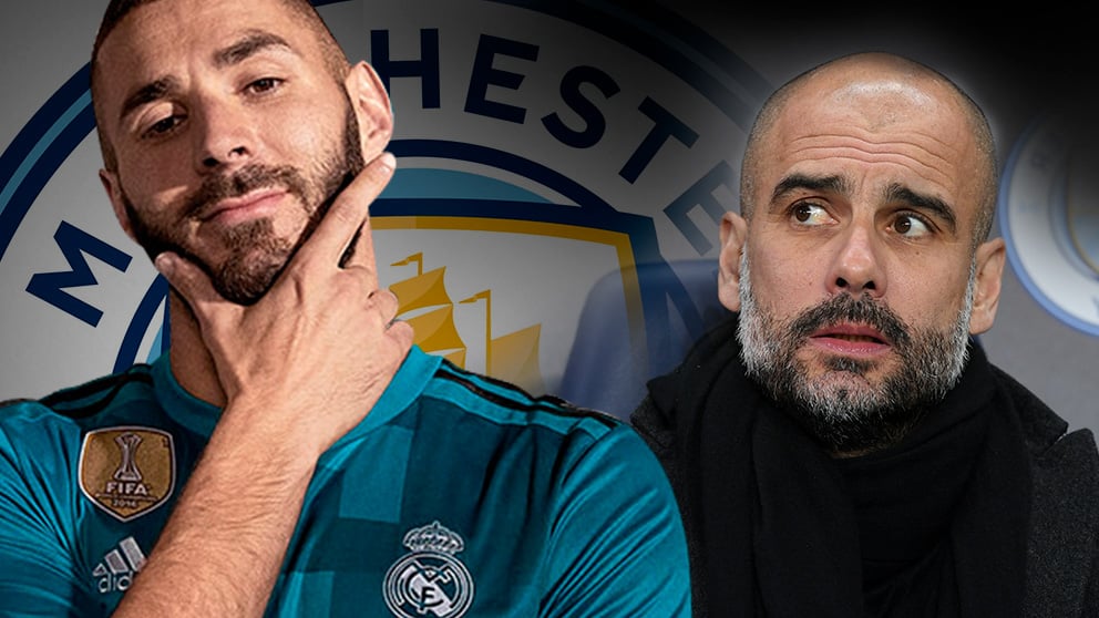 Karim Benzema es un jugador muy del gusto de Pep Guardiola.