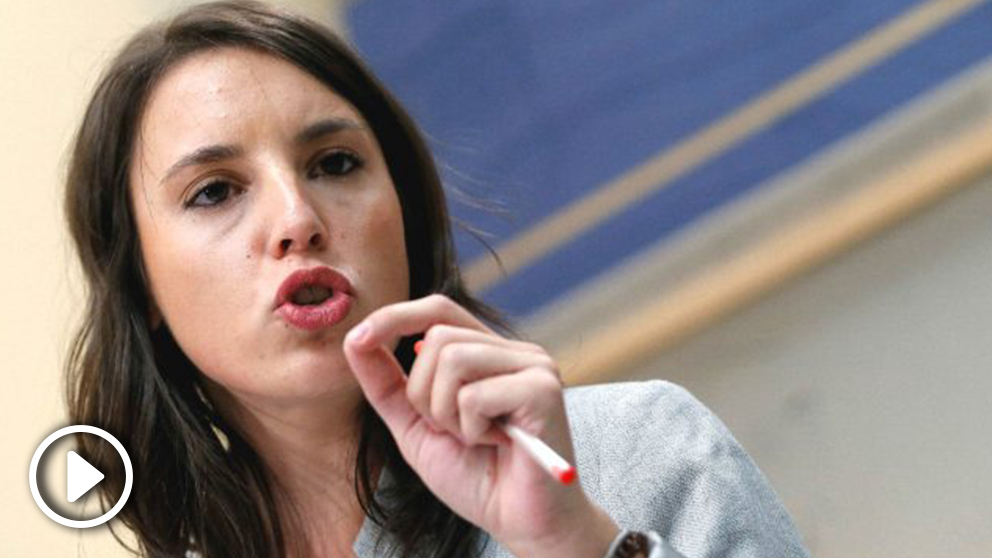 La portavoz de Unidos Podemos, Irene Montero. (Foto: EFE)