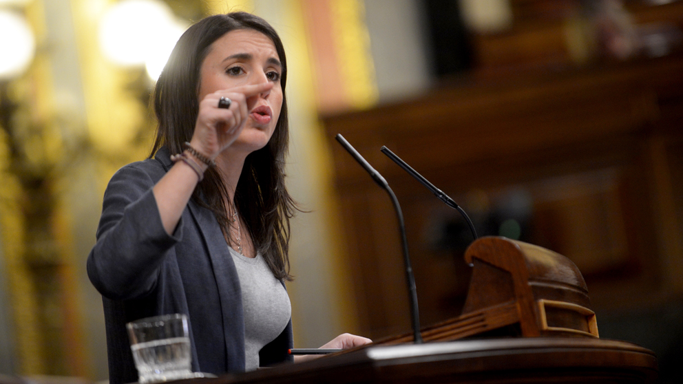 Irene Montero, portavoz de Unidos Podemos en el Congreso de los Diputados. (Foto: Podemos)