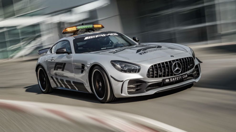 El Mercedes-AMG GT R será el nuevo Safety Car de la Fórmula 1 desde esta temporada, con un motor V8 de 4 litros y 585 CV de potencia.