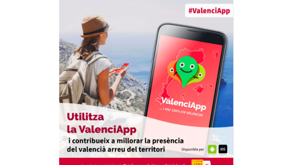 Valenciapp, la nueva aplicación en valenciano.