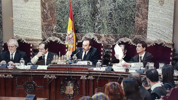 Vista del caso Nòos en el Tribunal Supremo.