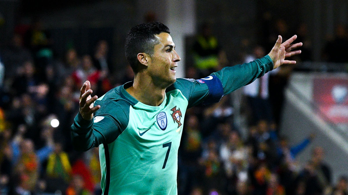 Cristiano Ronaldo es el máximo goleador de la historia de la selección de Portugal. (Getty)