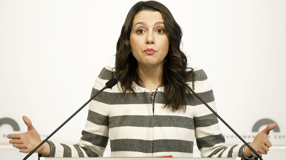 Inés Arrimadas, líder de Ciudadanos en Cataluña. (Foto: EFE)