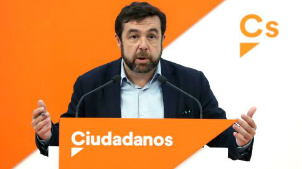 El dirigente de C’s Miguel Gutiérrez.