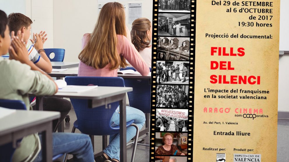 Cartel del vídeo de la represión franquista que verán los estudiantes de Valencia