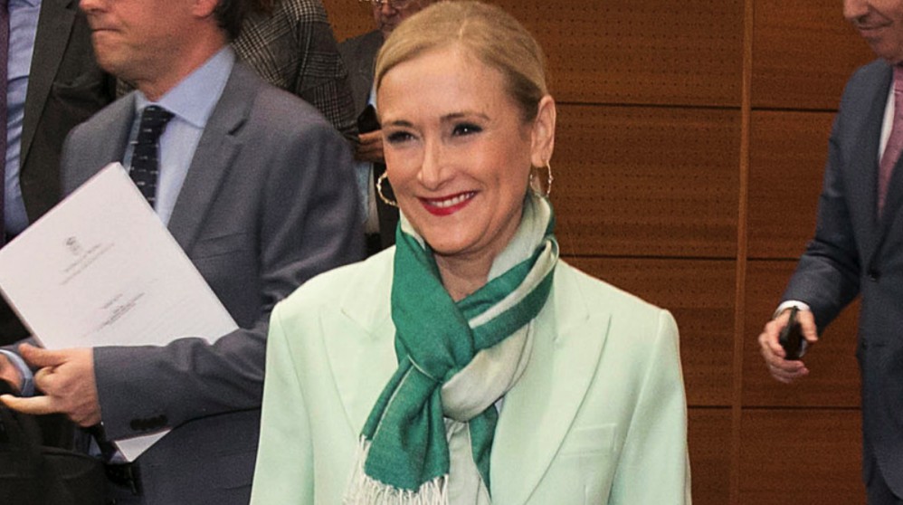Cristina Cifuentes en la Asamblea de Madrid. (Foto. PP)