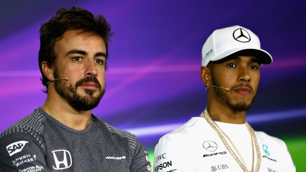 Lewis Hamilton ha utilizado su cuenta oficial de Instagrama para recordar, sin venir mucho a cuento, su triunfo sobre Fernando Alonso durante la temporada que compartieron en McLaren en 2007. (Getty)