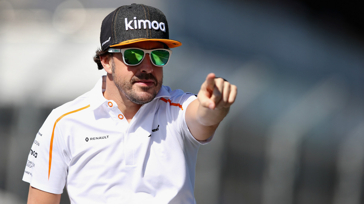 Fernando Alonso ya amenaza con volver al podio de la Fórmula 1. (Getty)