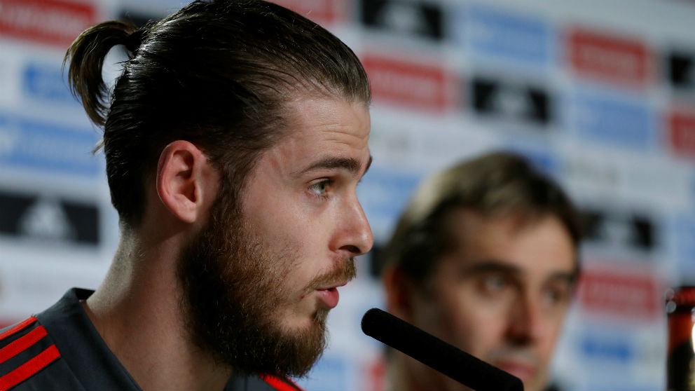 David de Gea analizó el partido ante Argentina. (EFE)