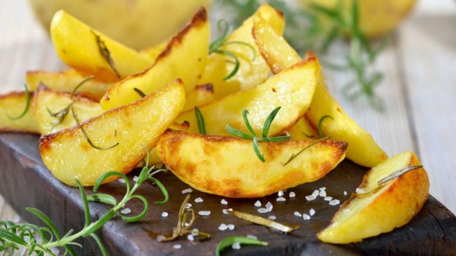 Recetas de Patatas gajo fritas o al horno fáciles de preparar