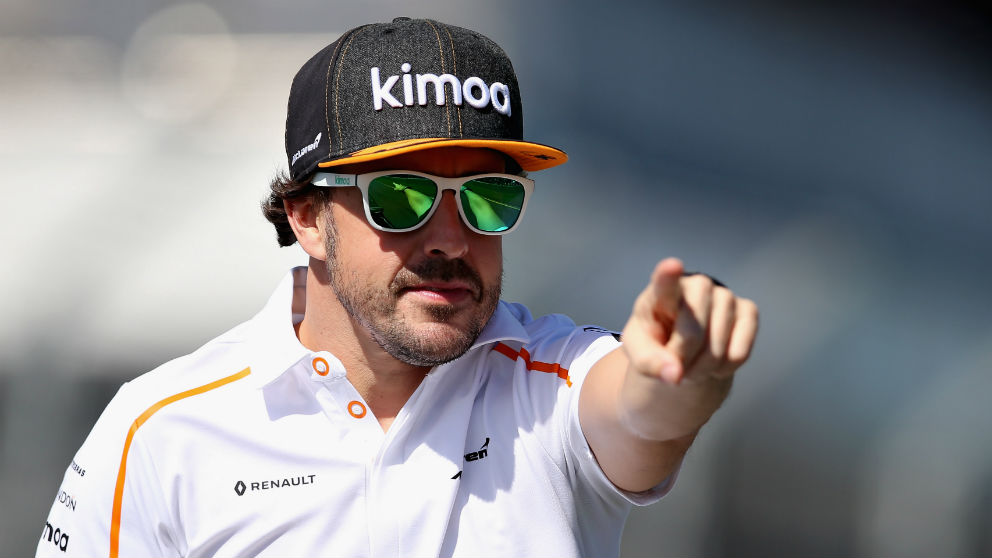 El rendimiento de Fernando Alonso al volante de su McLaren durante la carrera de Australia invita a pensar que puede acabar siendo un gran año para el piloto español. (getty)