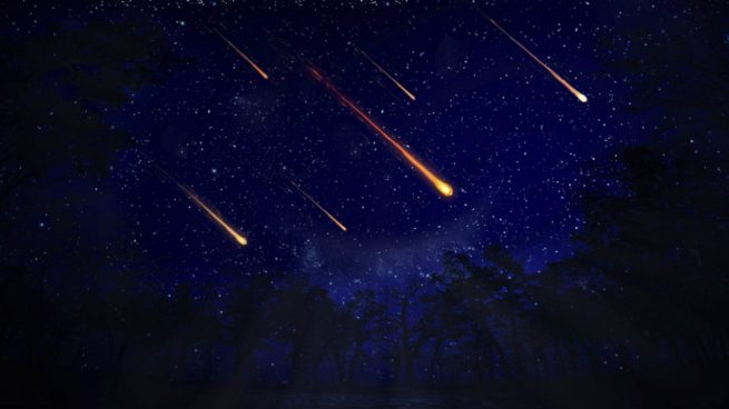 lluvia meteoritos