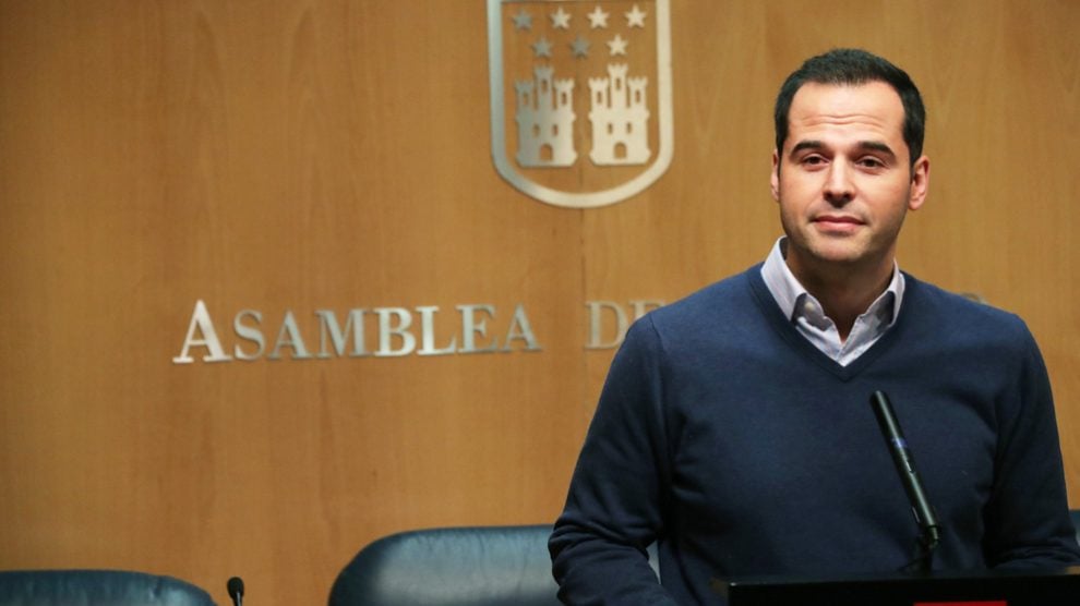 Ignacio Aguado, líder de Ciudadanos en la Comunidad de Madrid. (Foto: EFE)