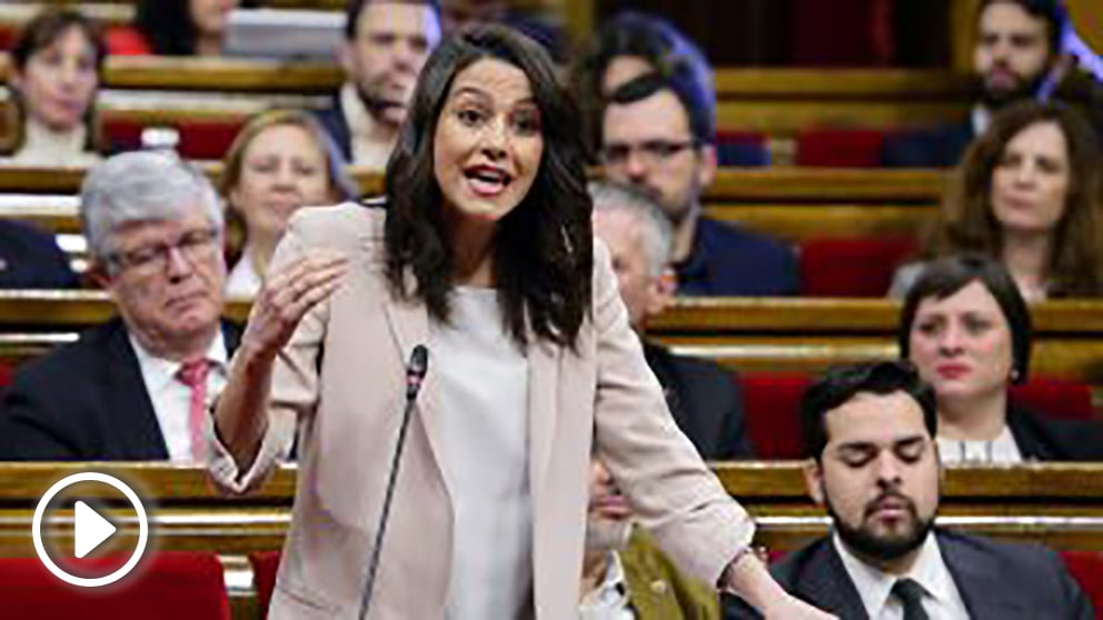 Inés Arrimadas, líder de Ciudadanos en Cataluña. (Foto: AFP)