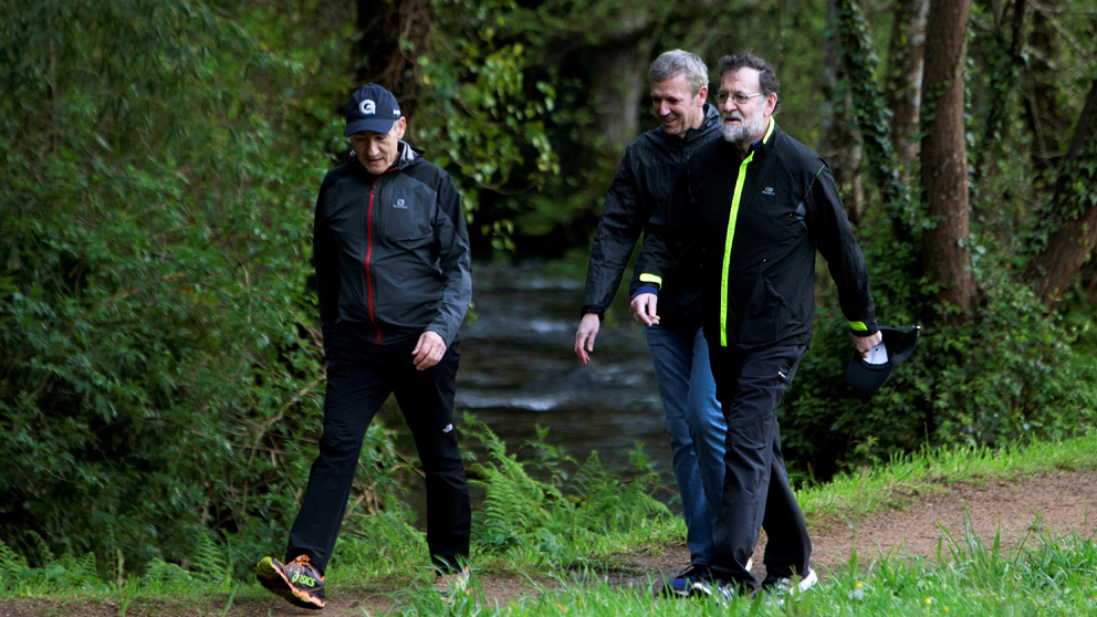 Mariano Rajoy en sus vacaciones de Semana Santa. (Foto: EFE)