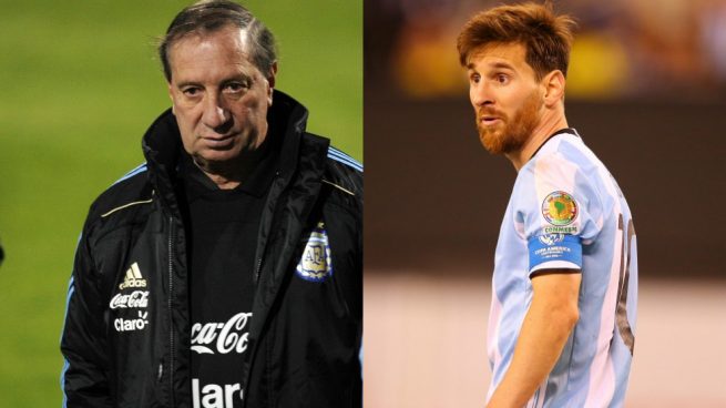 Bilardo presiona a Messi: «Para que esté al nivel de Maradona tiene que traer el Mundial a Argentina»
