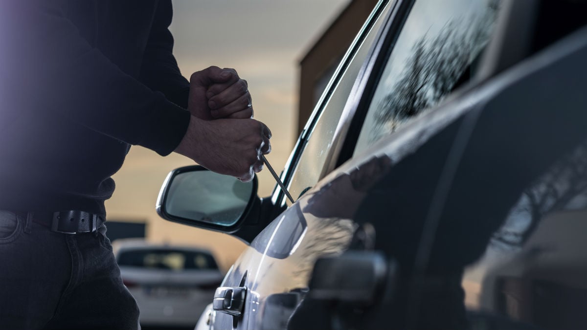 Robo de un coche (Foto:iStock)