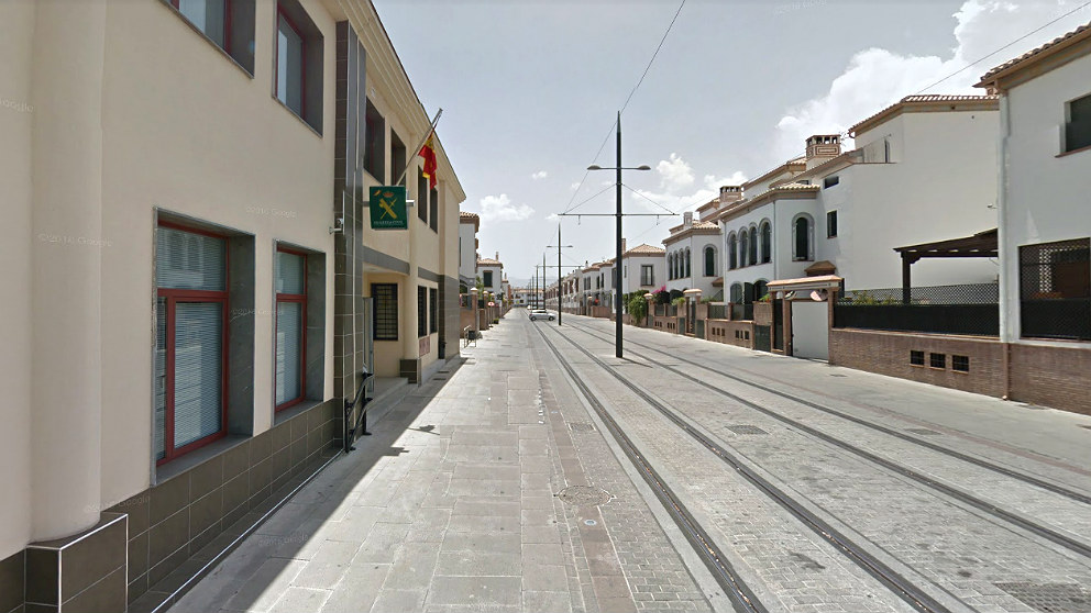 Cuartel de la Guardia Civil en Armilla (Granada), donde se lleva la ‘operación Darkto’.