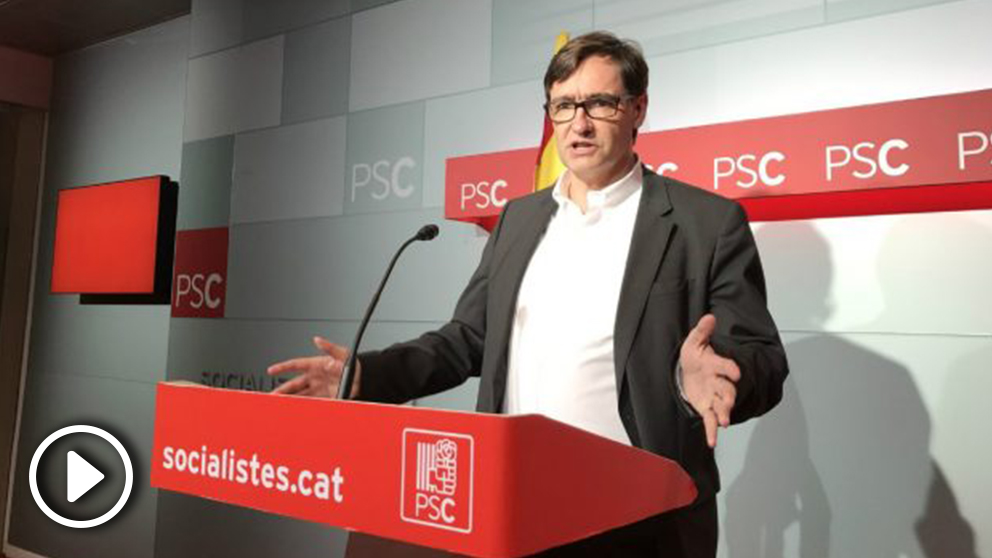 Salvador Illa, secretario de Organización del PSC.