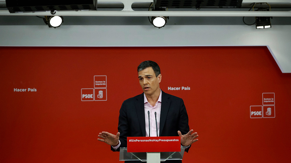 Pedro Sánchez, secretario general del PSOE. (EFE)