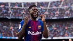 Samuel Umtiti, durante un partido. (Getty)