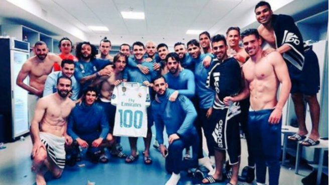 Cristiano se perdió la fiesta del vestuario por el control antidoping