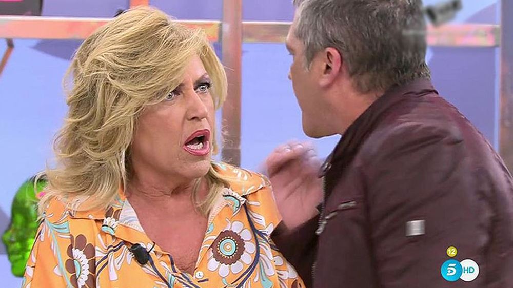 Lidia y Gustavo se enfadan en Sálvame