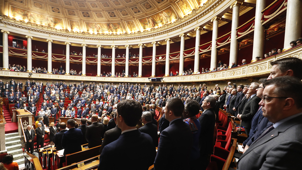 Asamblea Nacional de Francia. (Foto: AFP)