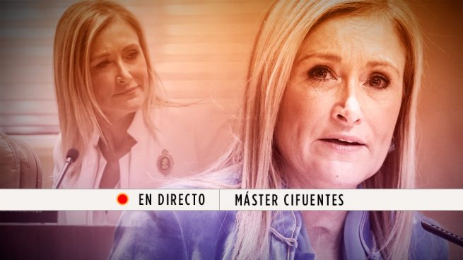Cristina Cifuentes comparece sobre su Máster, última hora en directo