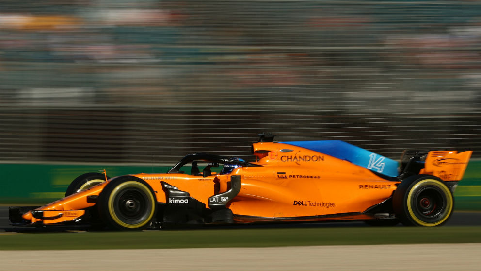 El McLaren MCL33 de Fernando Alonso recibirá una serie de importantes mejoras en el Gran Premio de China, tercera prueba puntuable del mundial de Fórmula 1. (Getty)