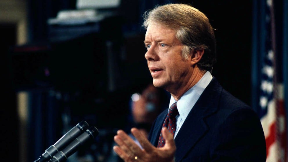 El ex presiente de EEUU Jimmy Carter.