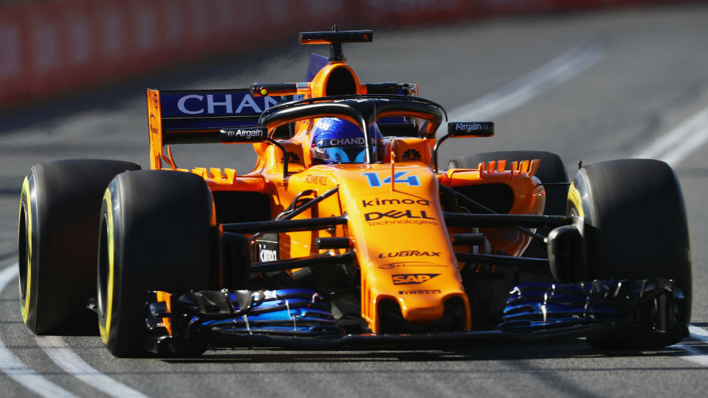 El motor Renault del McLaren de Fernando Alonso ofrece muchas dudas de cara a poder completar el año con solo tres unidades, con lo que evitar sanciones en la parrilla según avance la temporada parece complicado. (getty)