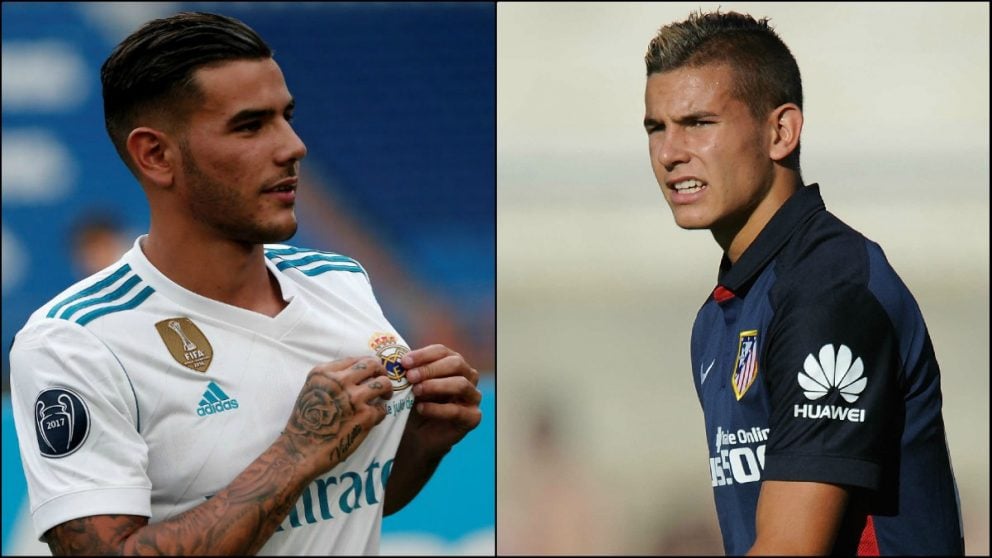 Theo y Lucas Hernández se verán las caras en el derbi.