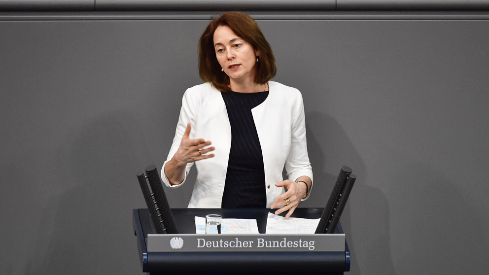 Katarina Barley, ministra de Justicia de Alemania. (Foto: AFP)
