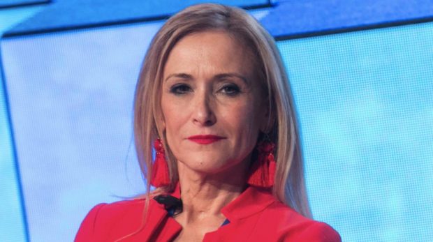 Cristina Cifuentes en Sevilla. (Foto. PP)