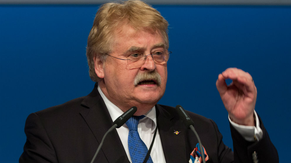 Elmar Brok, eurodiputado de la CDU