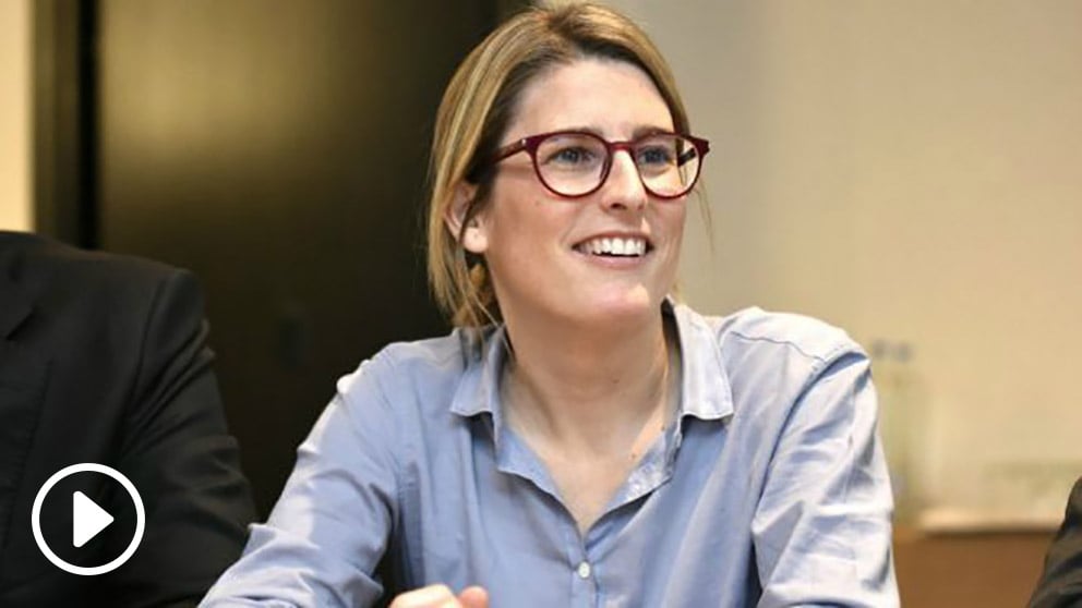 La diputada de JxCat Elsa Artadi. (AFP)