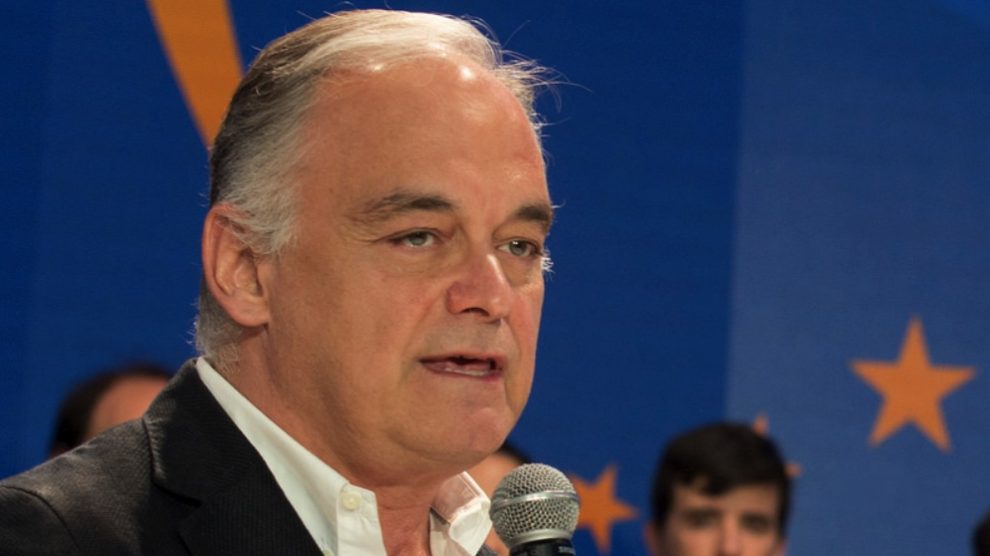Esteban Gonzalez Pons en la Convención Nacional en Sevilla 2018. (Foto. PP)