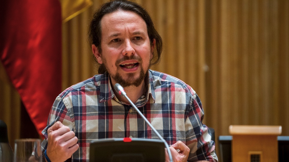 El secretario general de Podemos, Pablo Iglesias.