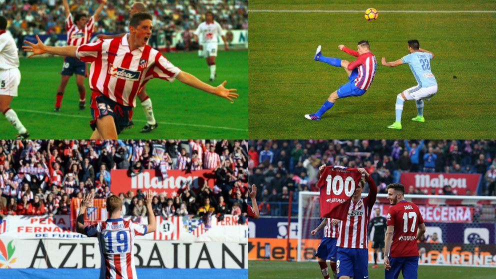 Los 10 mejores momentos de Fernando Torres con el Atlético de Madrid.