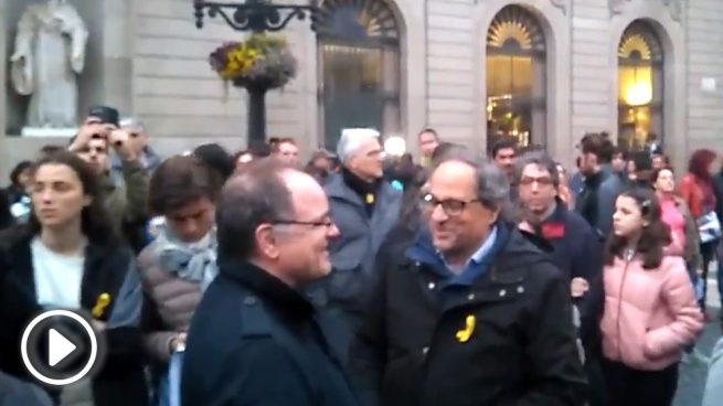 Los independentistas se concentran en Barcelona en defensa de los violentos CDR ?>