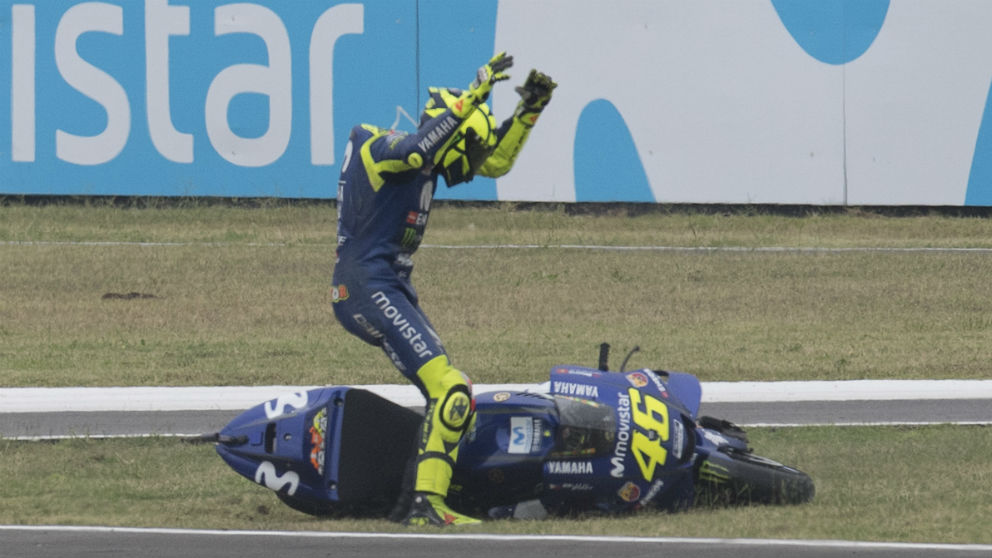 La guerra entre Valentino Rossi y Marc Márquez divide a un paddock de MotoGP que no se pone de acuerdo sobre quién tiene más razón de los dos. (Getty)