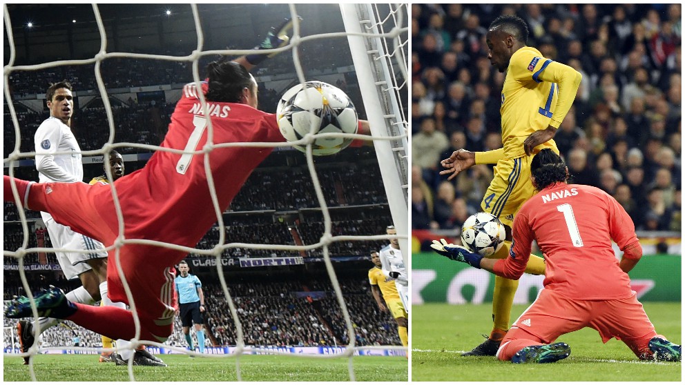 Keylor Navas falló en el segundo y el tercer gol de la Juve. (AFP)