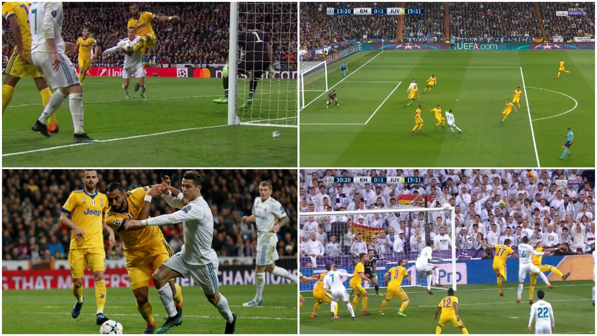 Varias de las jugadas polémicas del Real Madrid-Juventus.