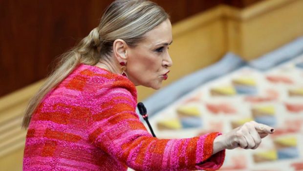 Cristina Cifuentes en la Asamblea de Madrid