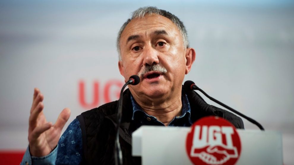 El secretario general de UGT, Pepe Álvarez. (Foto: EFE) | Disolución ETA