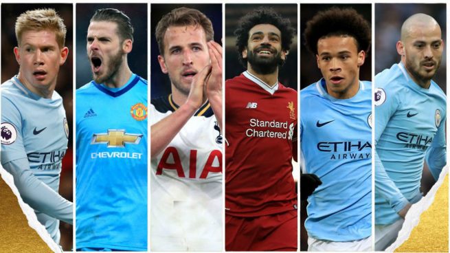 Silva y De Gea, candidatos a jugador del año de la Premier League